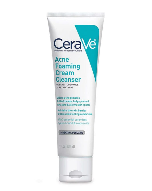 CeraVe - Acne Foaming Cream Cleanser - 5oz image 0