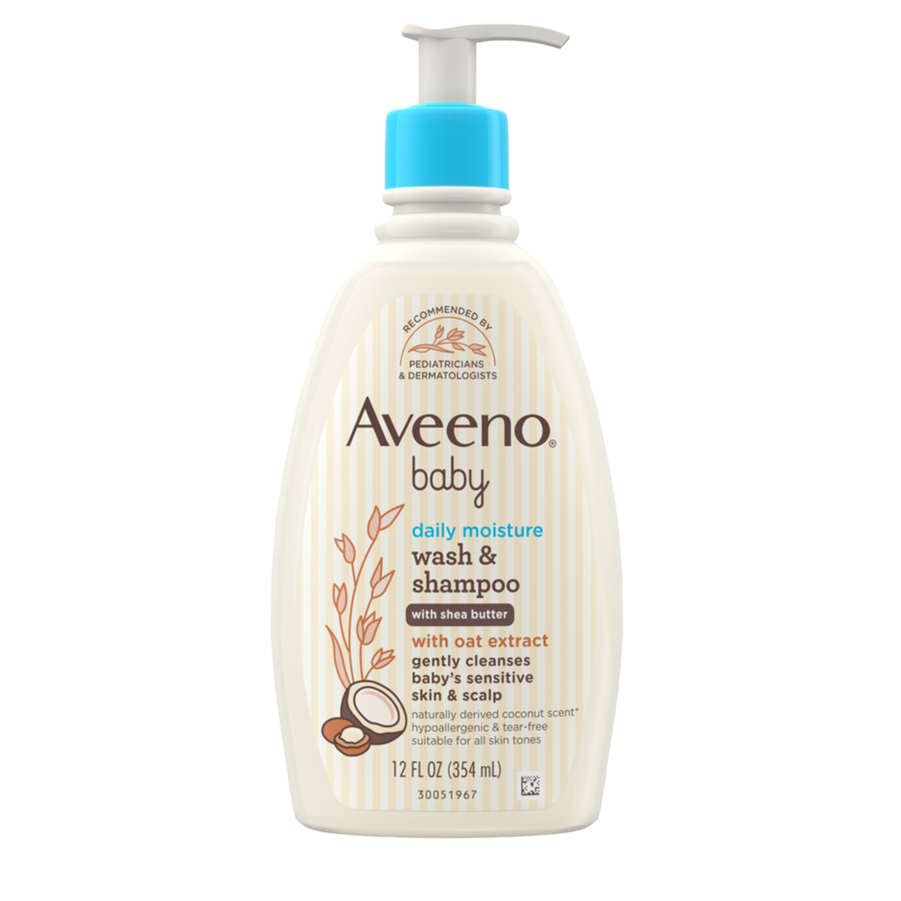 Aveeno Baby Daily Moisturizing 2-in-1 Body Wash & Shampoo image 0