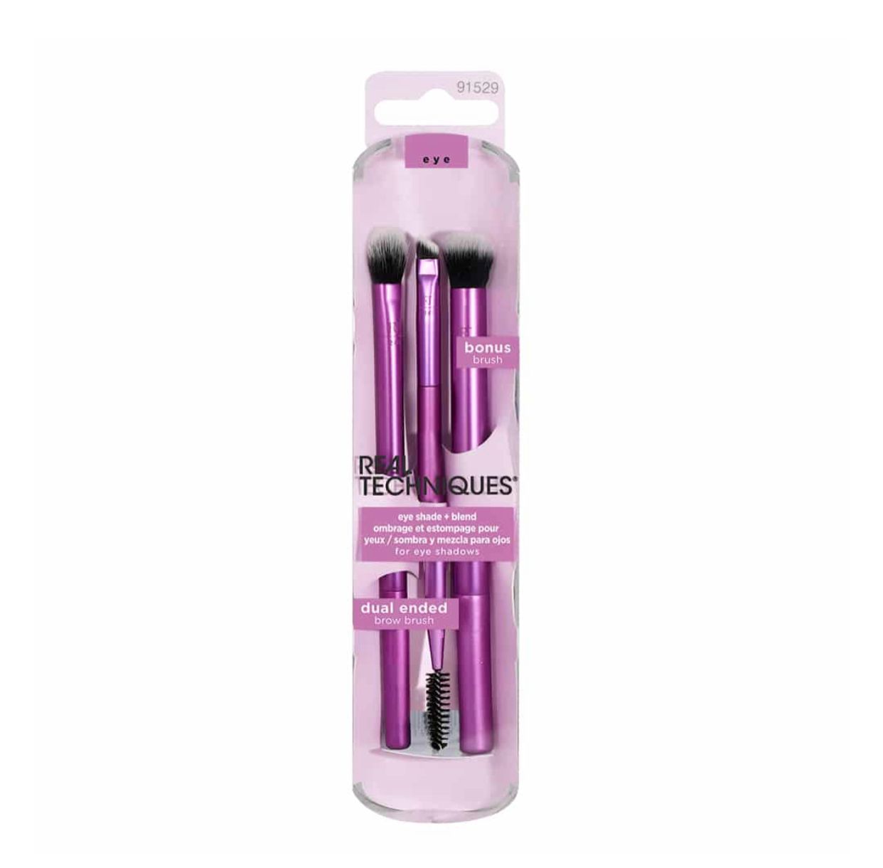 Real Techniques - Eye Shade & Blend Makeup Brush Trio image 0