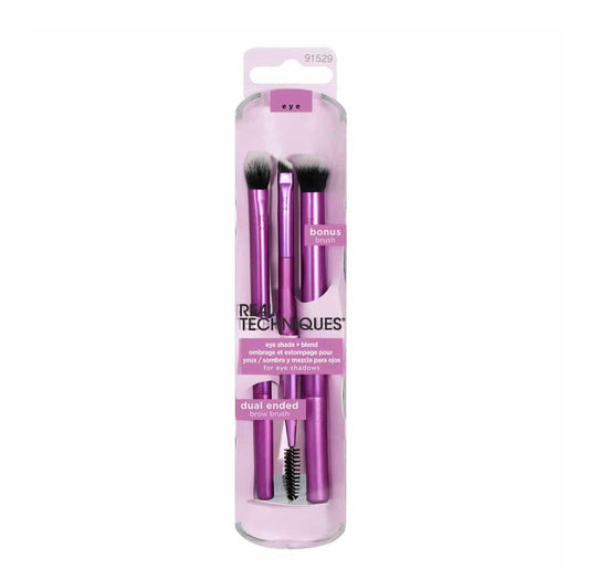Real Techniques - Eye Shade & Blend Makeup Brush Trio image 0