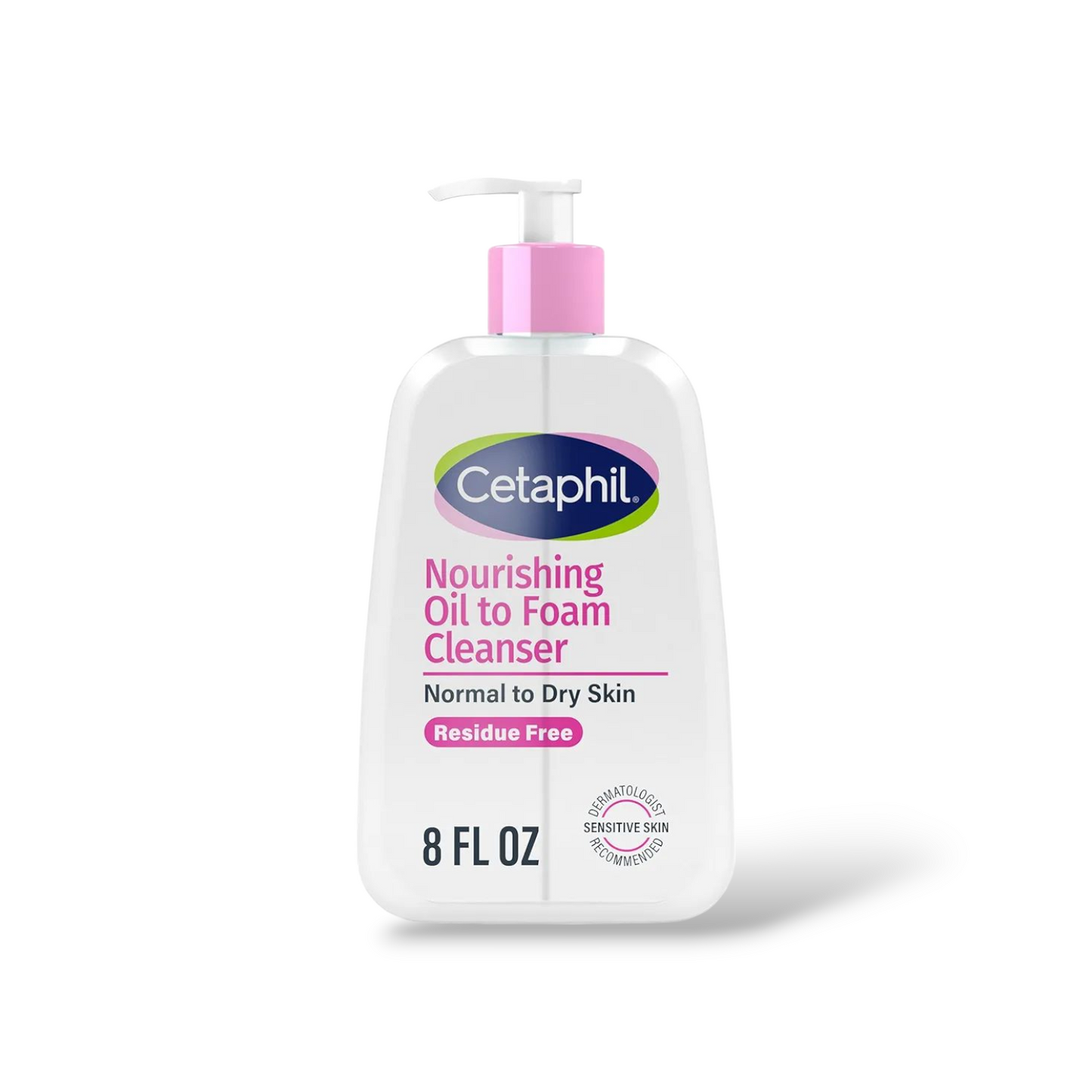 Cetaphil Nourishing Oil to Foam Facial Cleanser for Normal to Dry Skin, up to 24 Hour Hydration, 8 fl oz | Pakistan image 0