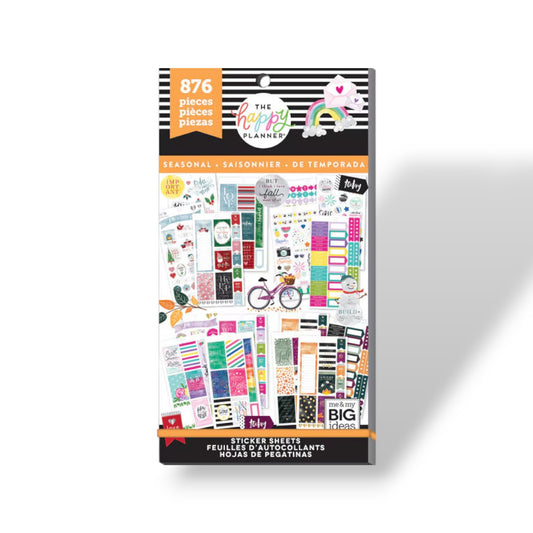 876pc Seasonal 30 Sheet Happy Planner Sticker Pack image 0