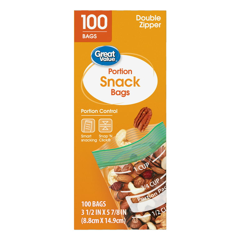 Great Value Portion Snack Bags image 0