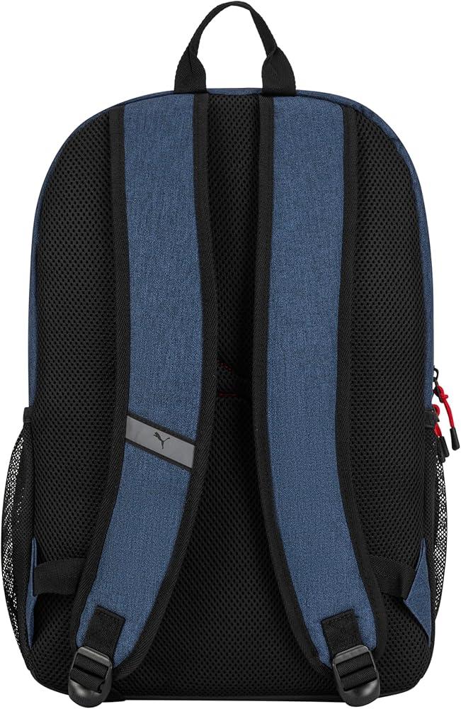 PUMA Unisex Kid's Terrain Backpack, Navy Blue Heather, Large image 6