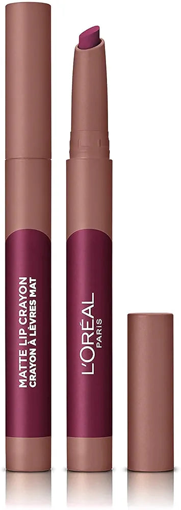 L'Oréal Paris - Matte Lip Crayon Lipstick, 107 Sizzling Sugar image 0