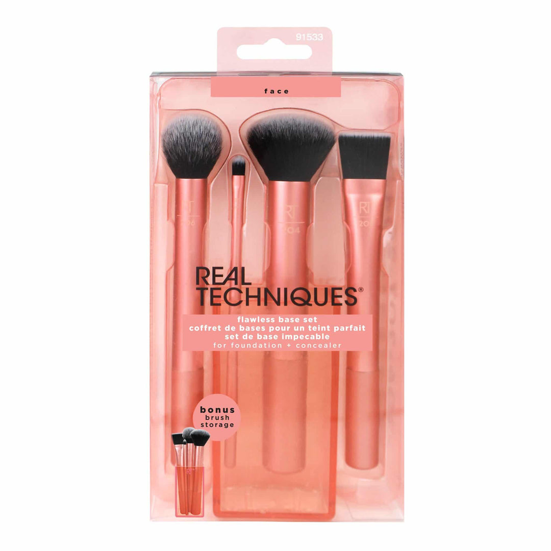 Real Techniques - Flawless Base Makeup Brush Kit image 0