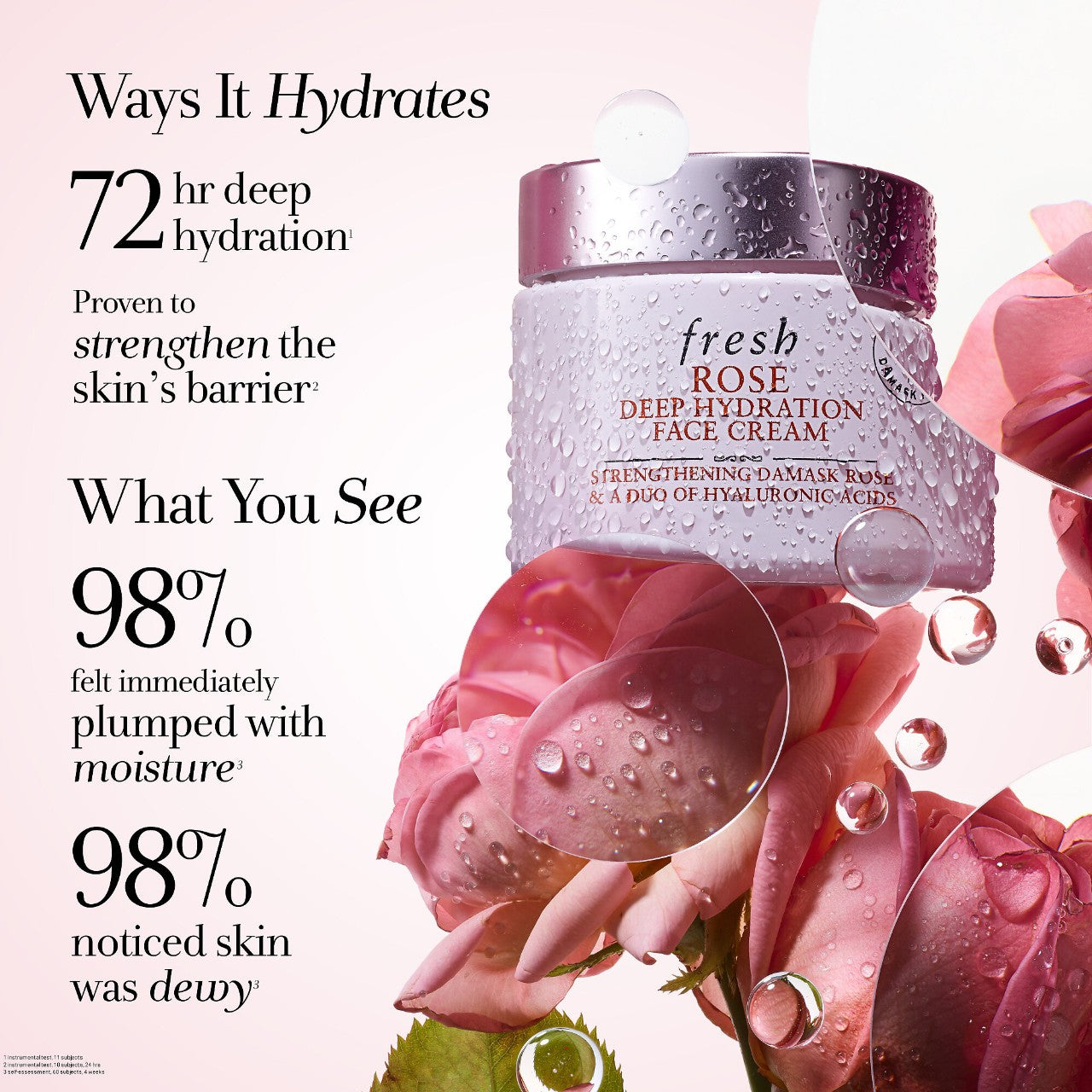 Fresh - Rose Deep Hydration Face Cream - 100ml image 2