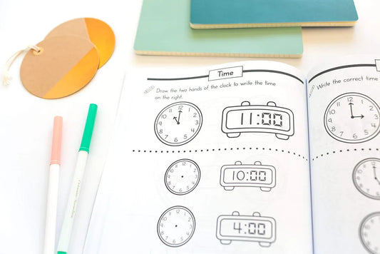 Modern Kid Press - Kindergarten Math Workbook: Kindergarten and 1st Grade Workbook image 1