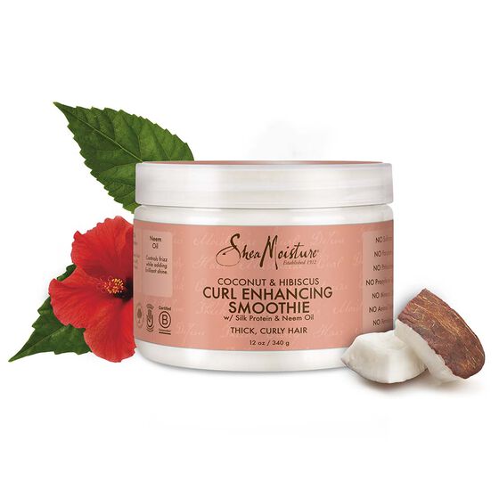 Shea Moisture - Coconut & Hibiscus Curl Enhancing Smoothie - 12oz image 3