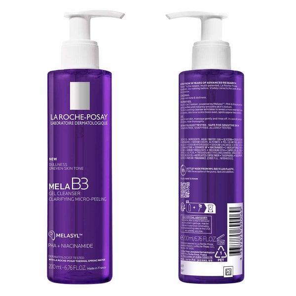 La Roche-Posay - Mela B3 Facial Gel Cleanser With Melasyl + Niacinamide, 200ml
