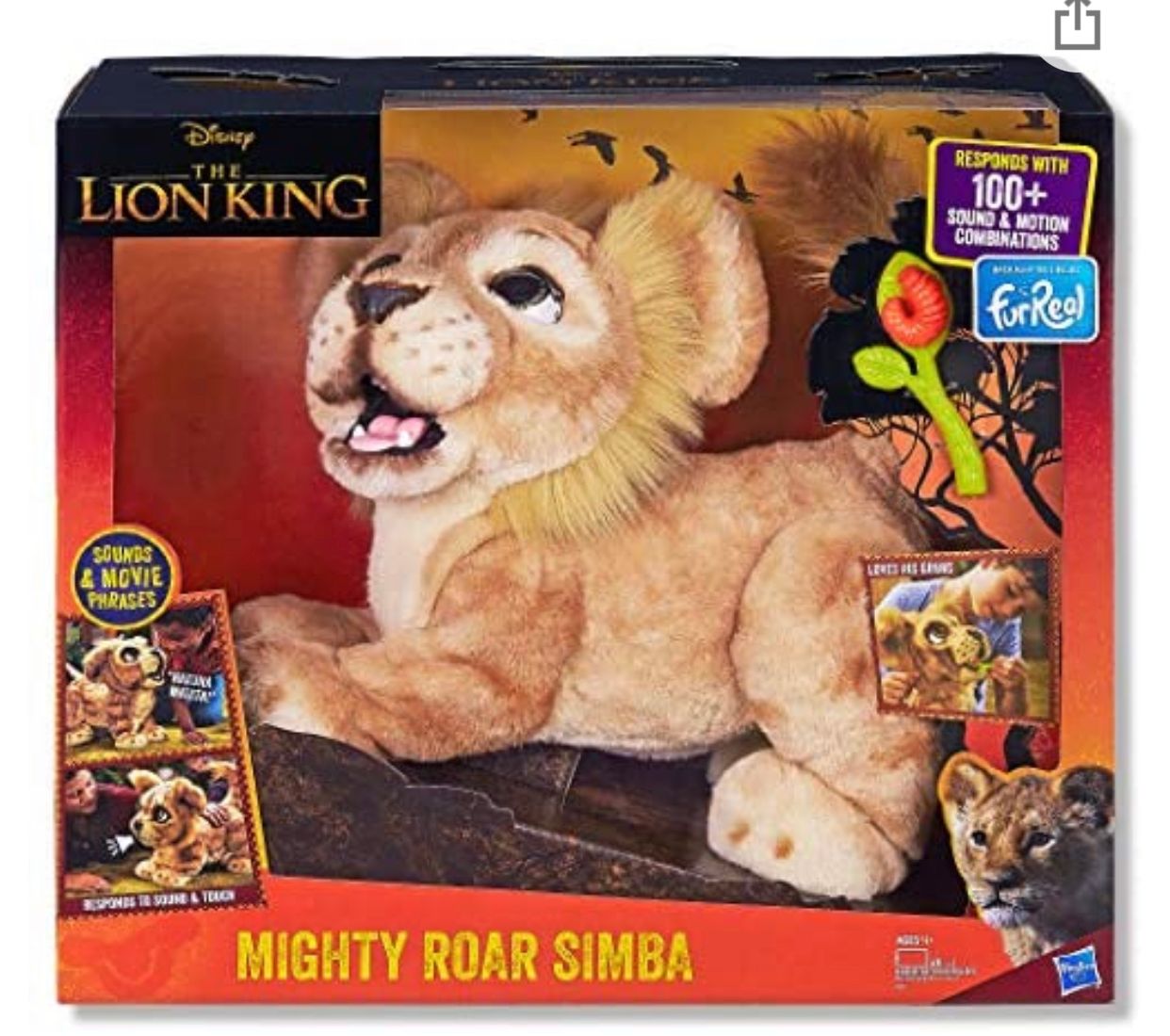 Interactive Plush Toy - The Lion King image 0