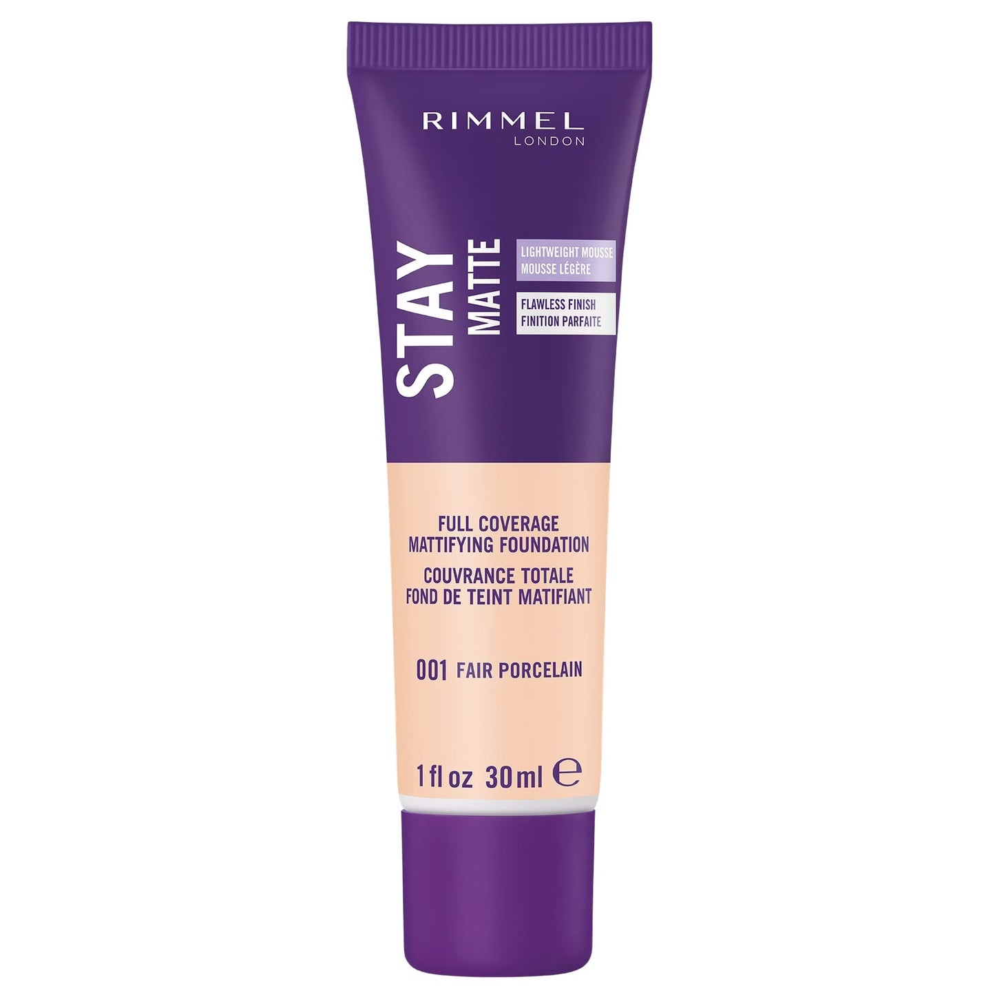 Rimmel London - Stay Matte Liquid Mousse - 001 Fair Porcelain image