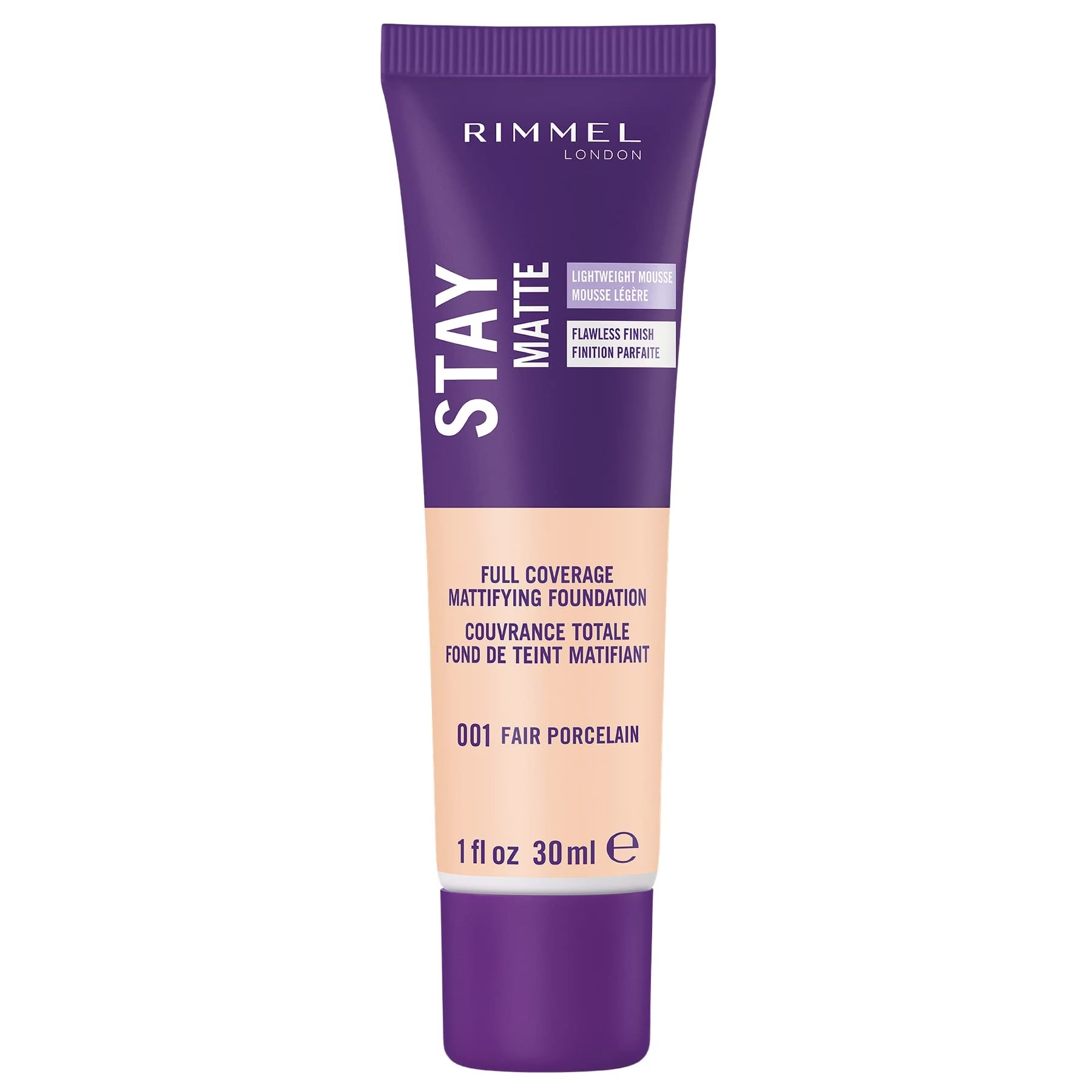 Rimmel London - Stay Matte Liquid Mousse - 001 Fair Porcelain image