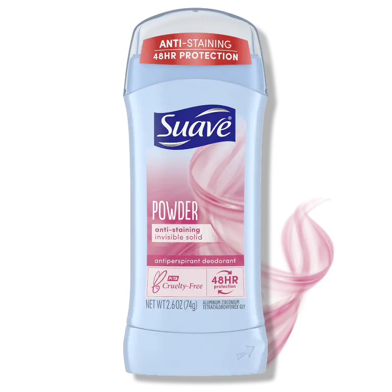 Suave - Powder Invisible Solid Antiperspirant Deodorant Stick image 0