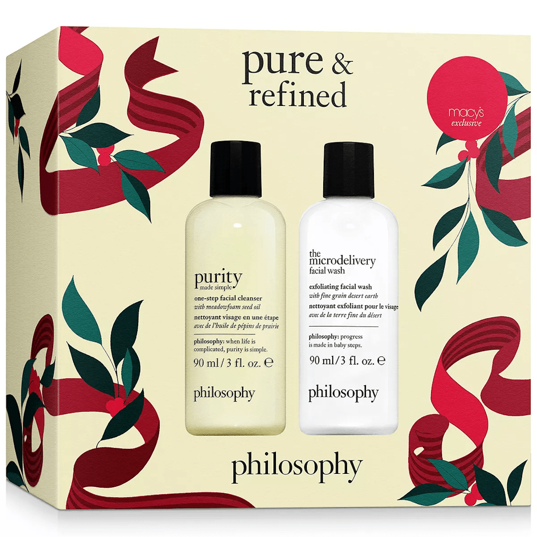 Philosophy - Pure & Refined 2 Piece Cleansing Skincare Set image 0