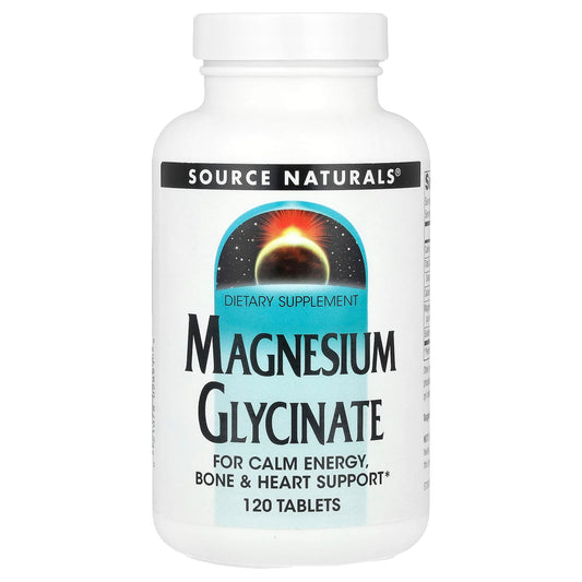 Spurce Naturals - Magnesium Glycinate, 120 Tablets image 0