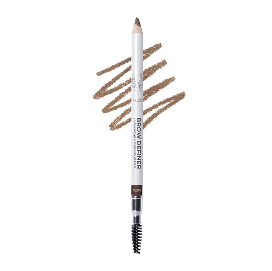 True + Luscious - Brow Definer Pencil - Pomade & Powder Combo With Organic Castor Oil - Taupe image 0