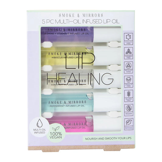 Smoke & Mirrors Multi-Oil Infused Lip Oil Set | Pakistan image 0
