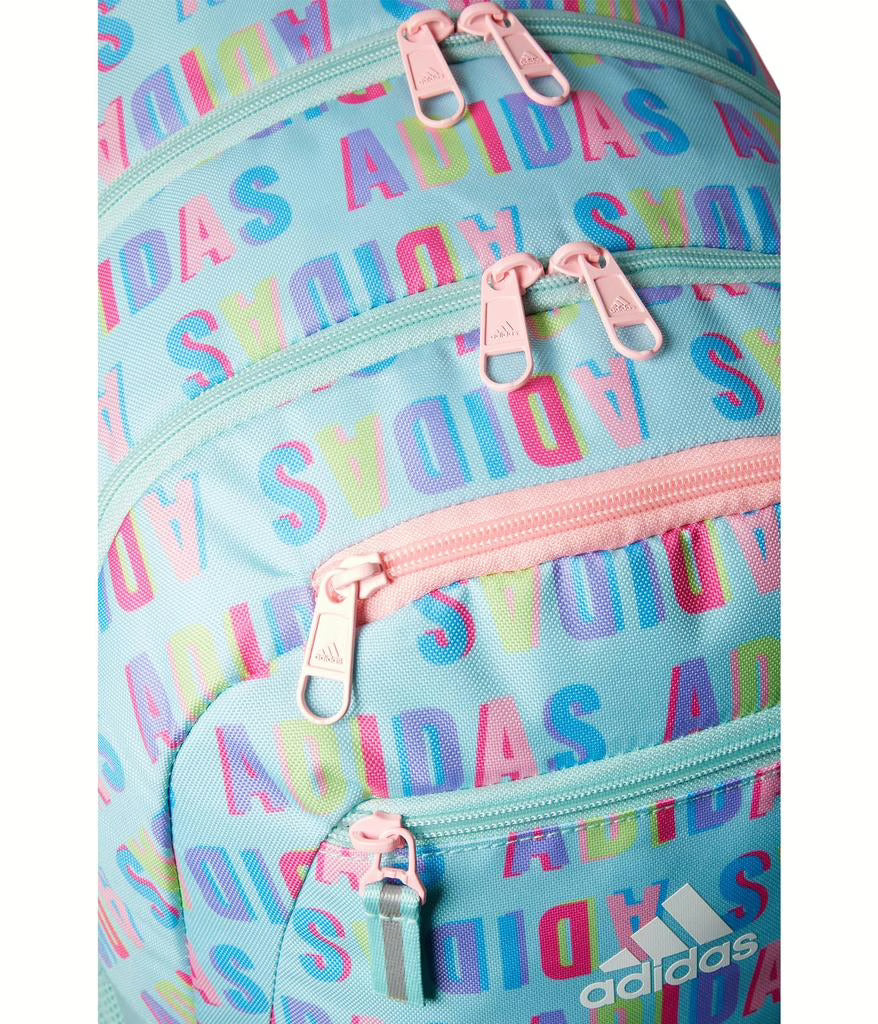 adidas Foundation 6 Backpack - Hall Pass Semi Flash Aqua/Pink Spark | Pakistan image 2