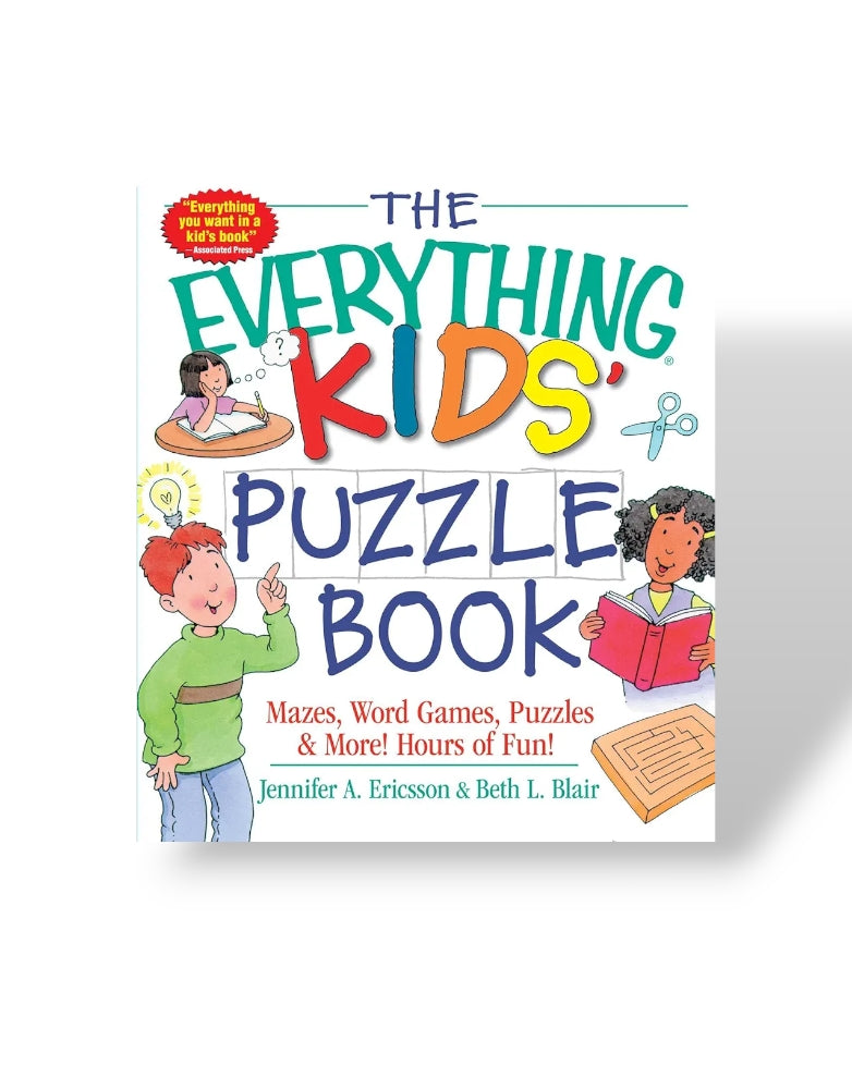The Everything Kids' Puzzle Book: Mazes, Word Games, Puzzles & More! image 0