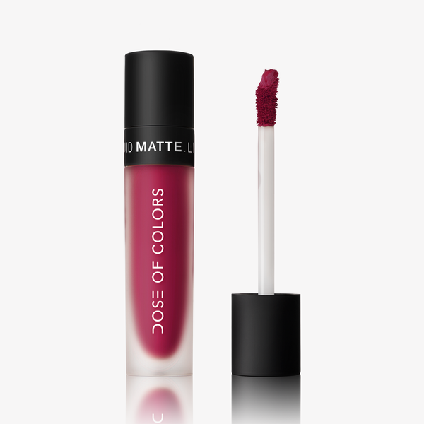 Dose of Colors - Liquid Matte Lipstick - Talk is Chic image