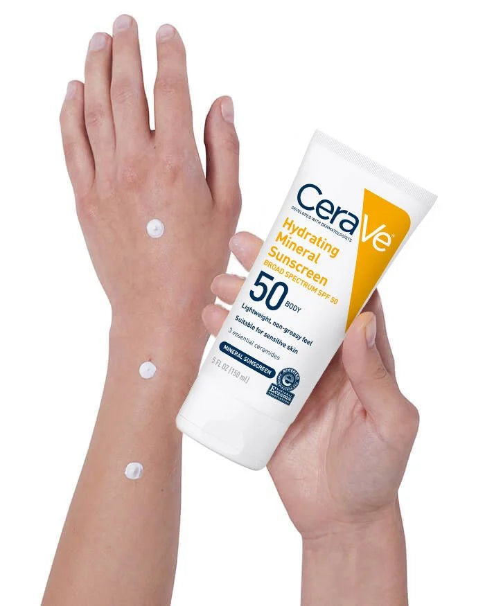 CeraVe - Hydrating Mineral Sunscreen - SPF50 - Body image 3