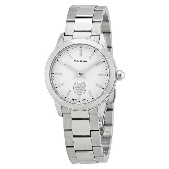Tory Burch - Collins Ivory Dial Stainless Steel Ladies Watch image 0