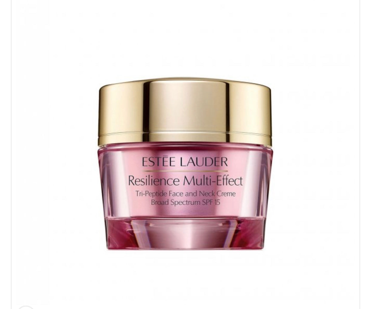 Estée Lauder - Resilience Multi-Effect Face & Neck Creme SPF15 - 50ml image 0