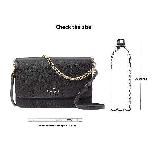 Kate Spade New York Women's Madison Saffiano Leather Flap Crossbody Bag | Pakistan image 1