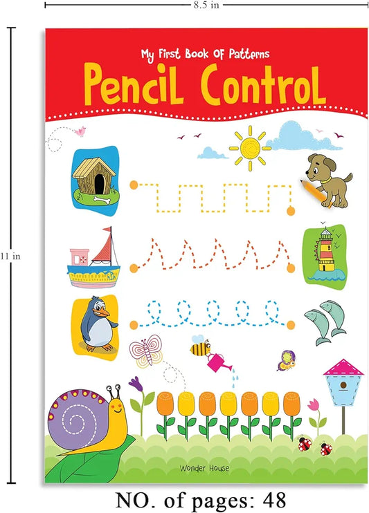 Wonder House Books My First Book of Patterns: Pencil Control image 1