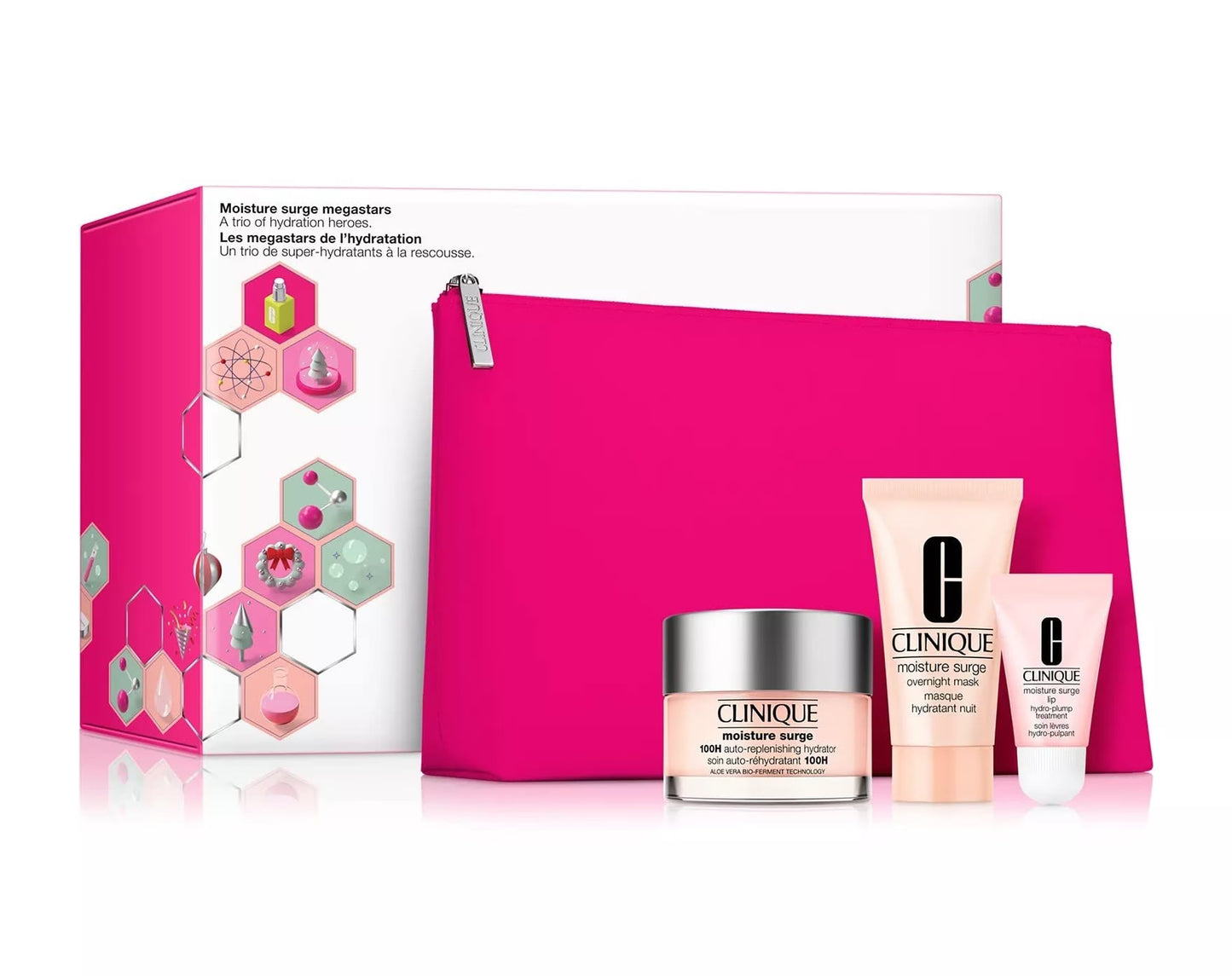 Clinique Moisture Surge Megastars Hydrating Skincare 3 Piece Gift Set | Pakistan image 0
