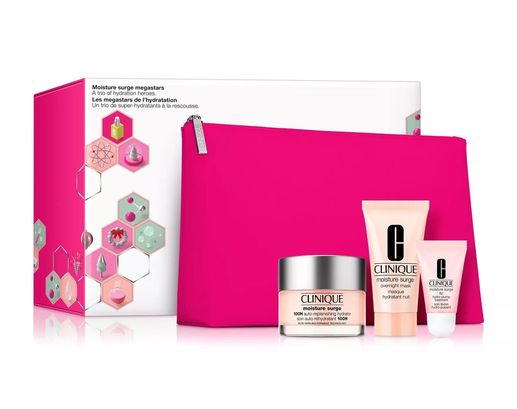 Clinique Moisture Surge Megastars Hydrating Skincare 3 Piece Gift Set | Pakistan image 0