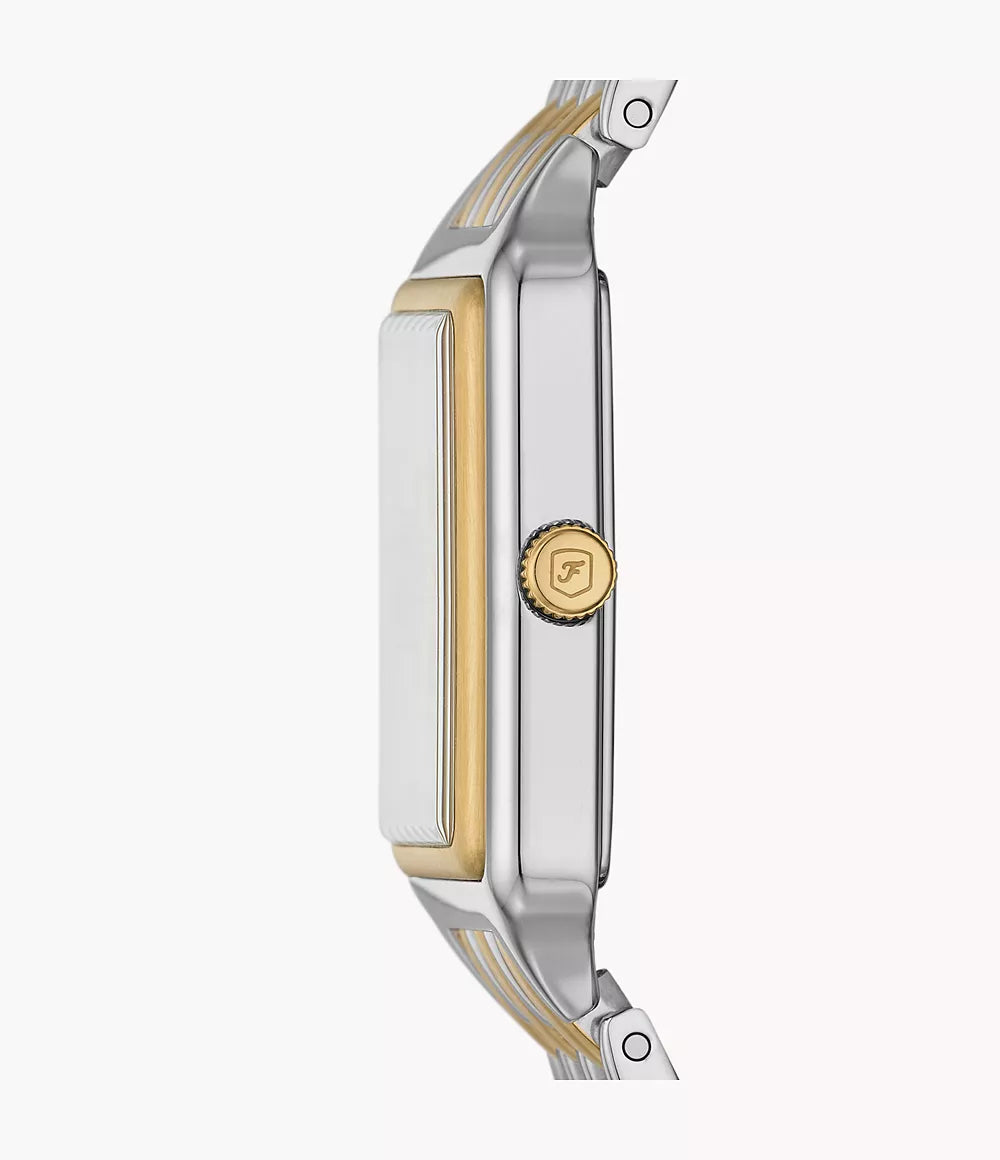 Fossil - Raquel Three-Hand Date Two-Tone Stainless Steel Watch image 1