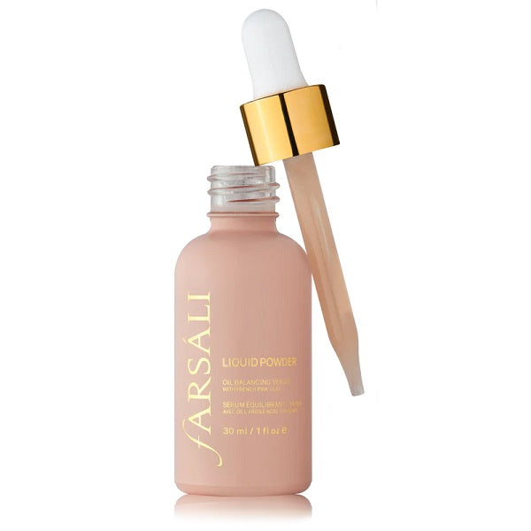 Farsali - Liquid Powder - Oil Balancing Serum With French Pink Clay - 30ml image 0