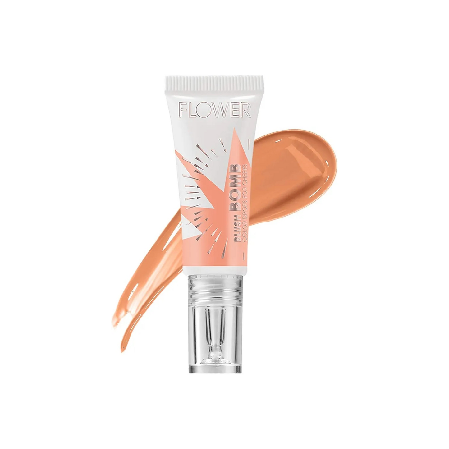 FLOWER Beauty - Liquid Blush Makeup Bomb Color Drops -Silky Lightweight Formula + Gel Cream Blush for Cheeks - Radiant + Glossy Finish - Buildable + Lightweight Formula - (Nectar) | Pakistan image 0