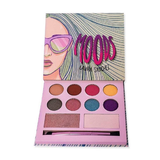 FYSSHUO - Birsppy RAPHARY LAURA SANCHEZ Moods Eyeshadow and Highlighter Palette image 0