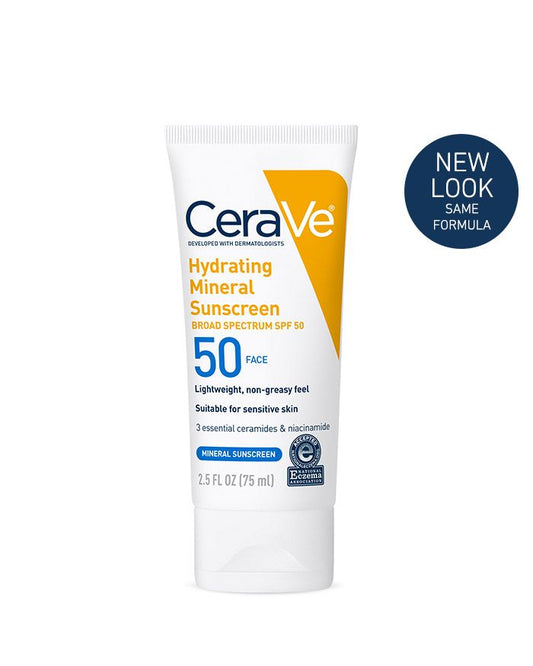 CeraVe - Hydrating Mineral Sunscreen - SPF50 - Face image 0