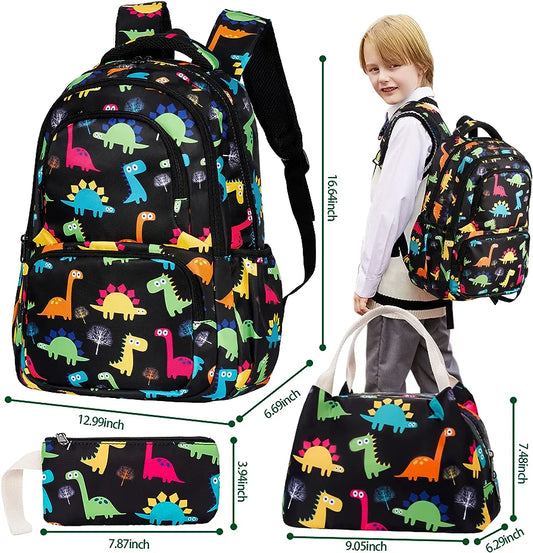 Unineovo Dinosaur Backpack for Boys image 1