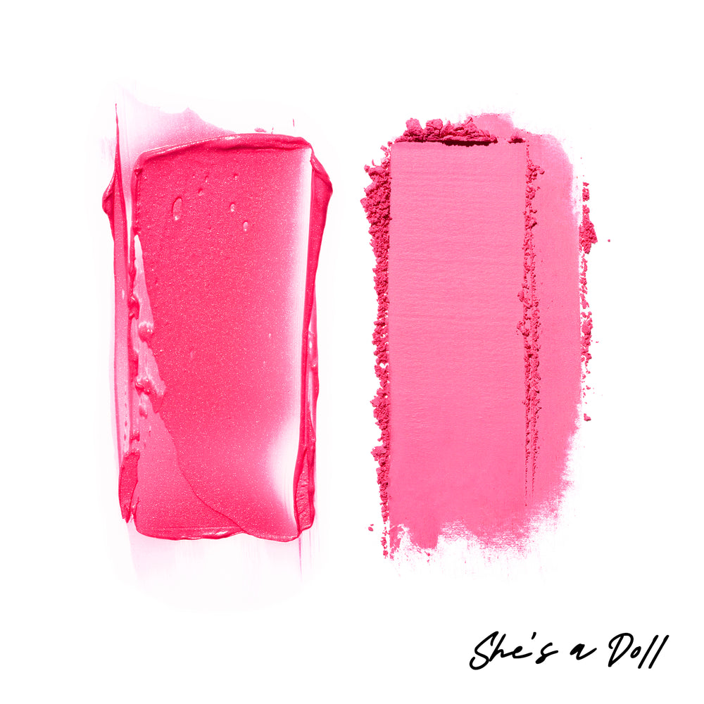 Patrick Ta - Major Headlines Double-Take Crème & Powder Blush Duo - She's a Doll image