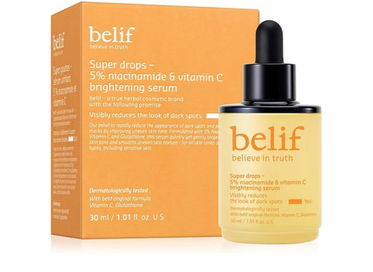 belif - Super Drops 5% Niacinamide & Vitamin C Serum image 0