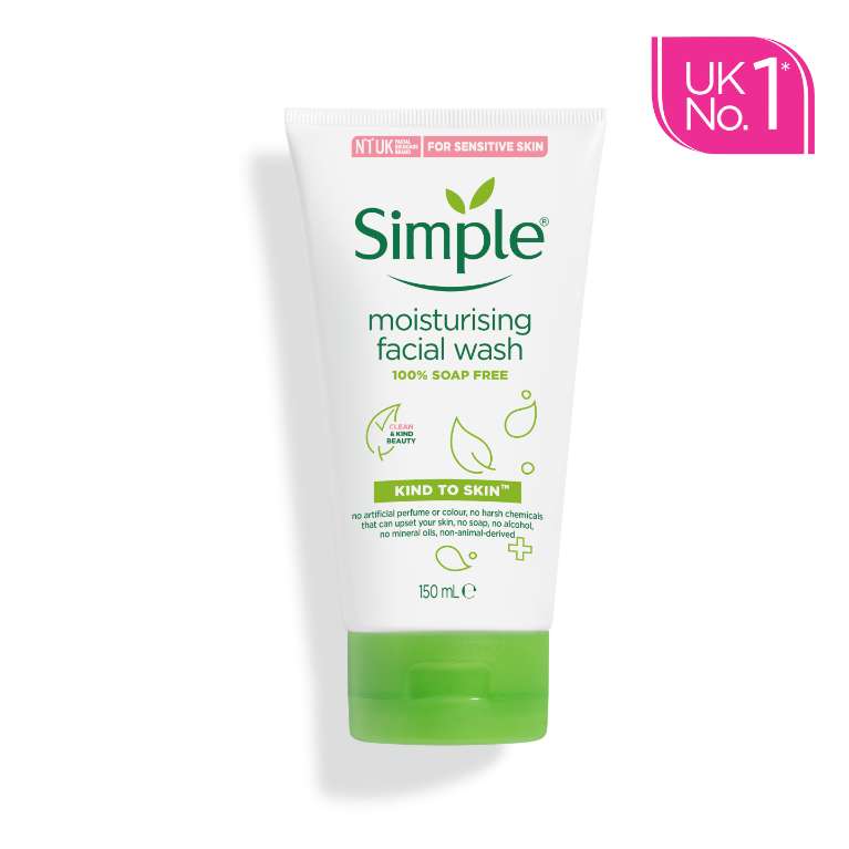Simple - Moisturizing Facial Wash image 0