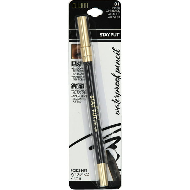MILANI - Stay Put Waterproof Eye Liner Pencil, Linked On Black image 0