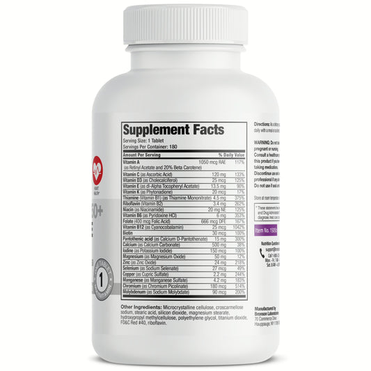 Bronson ONE™ Women’s 50+ Complete Once-Daily Multivitamin (EXP - 08/24) image 1