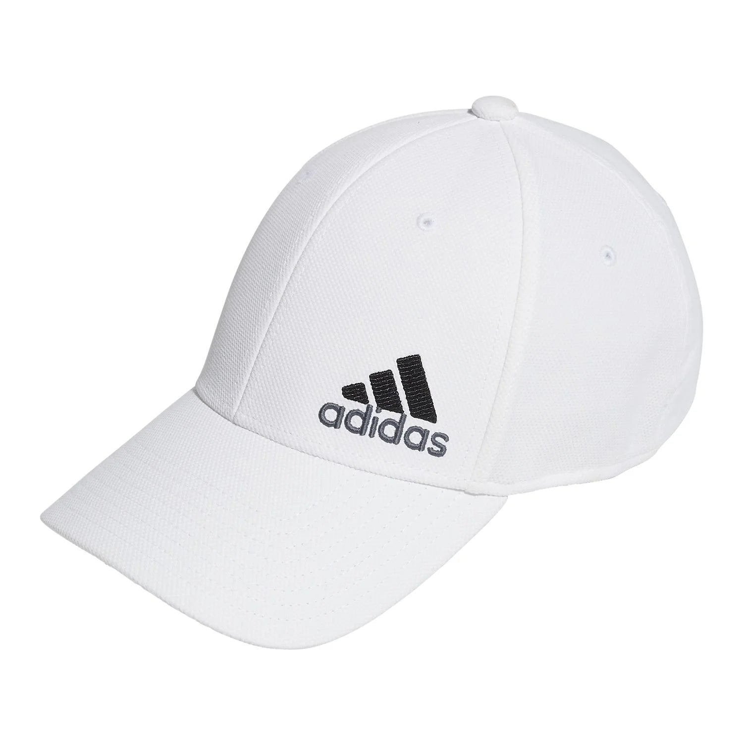 Men's Adidas Release 3 Stretch-Fit Hat Color: White Size L/XL image 0