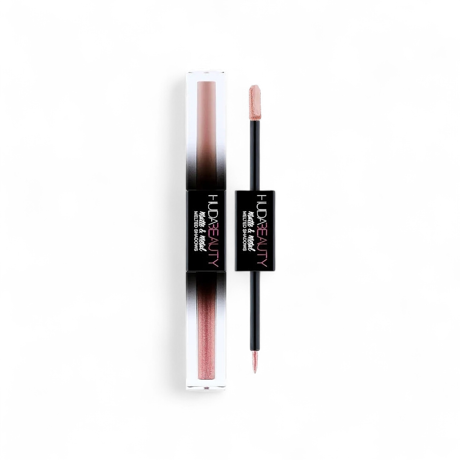 Huda Beauty Matte & Metal Melted Shadows (Faux Fur & Bamboo Hoops)| Pakistan image 0