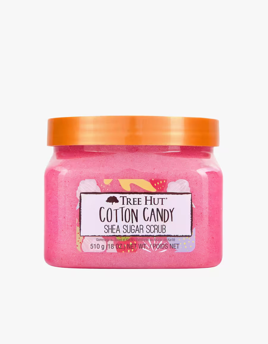 Tree Hut - Shea Sugar Scrub - 510g - Cotton Candy image