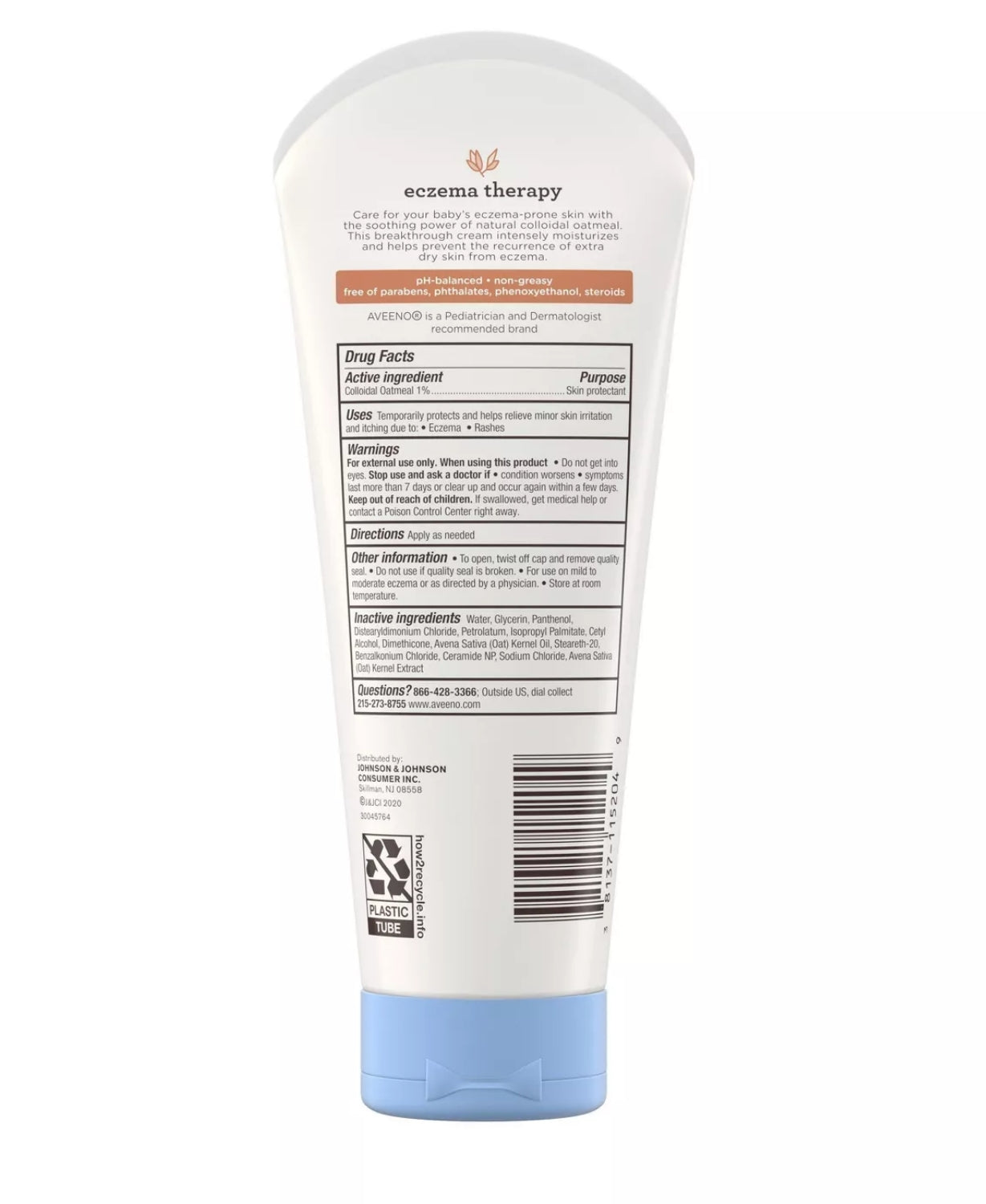 Aveeno Baby - Eczema Therapy image 1