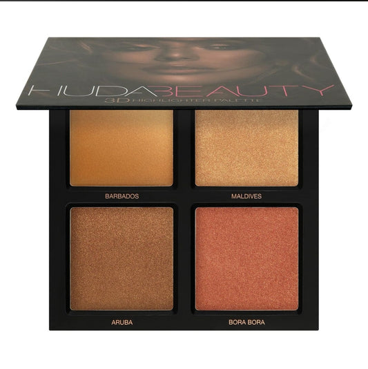 Huda Beauty - 3D Highlighter Palette - Bronze Sands image