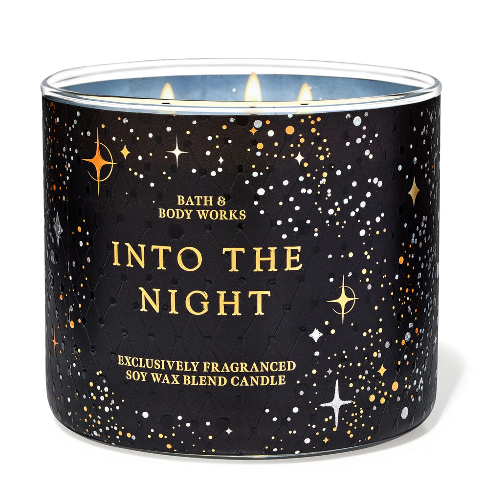 Bath & Body Works 3-Wick Candle - Into The Night image 0