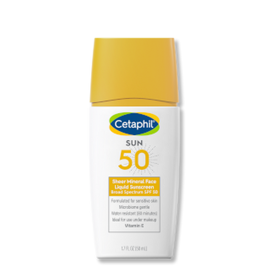 Cetaphil - Sheer Mineral Sunscreen Face Liquid Broad Spectrum SPF 50 image 0